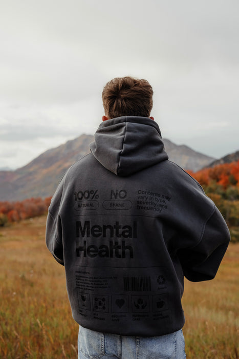 Mental Health Label - Premium Weighted Hoodie