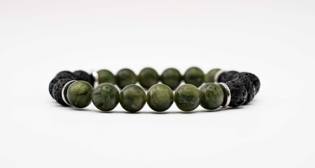 Jade - Essential Oil Diffusing Bracelet
