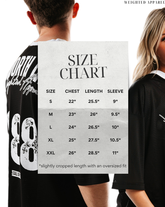 988 - Weighted Mesh Jersey