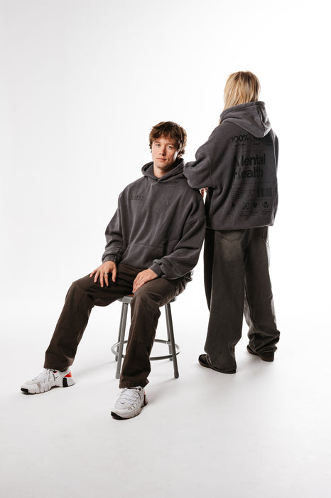 Mental Health Label - Premium Weighted Hoodie