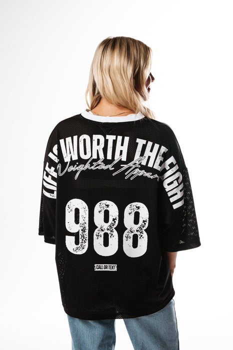 988 - Weighted Mesh Jersey