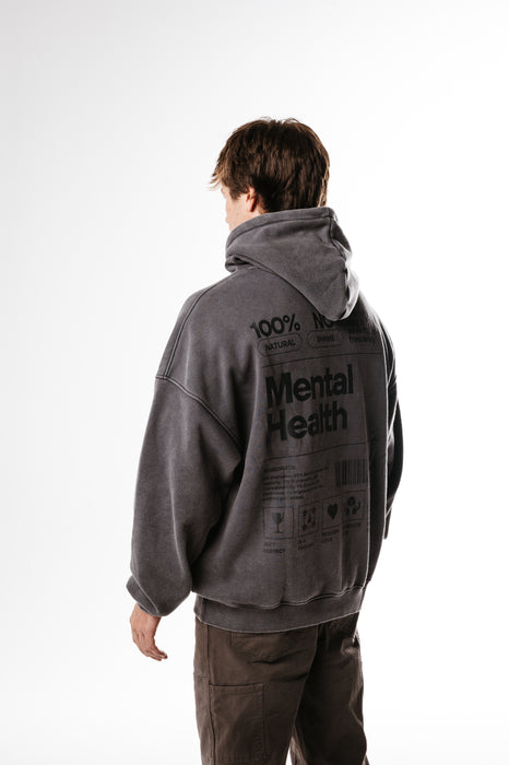 Mental Health Label - Premium Weighted Hoodie